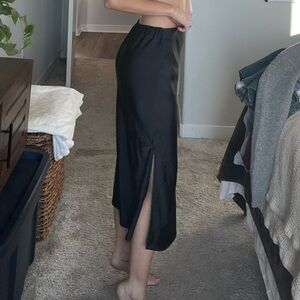 Satin Midi Skirt - Never worn!